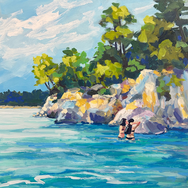 Afternoon Dip by Clair Bremner