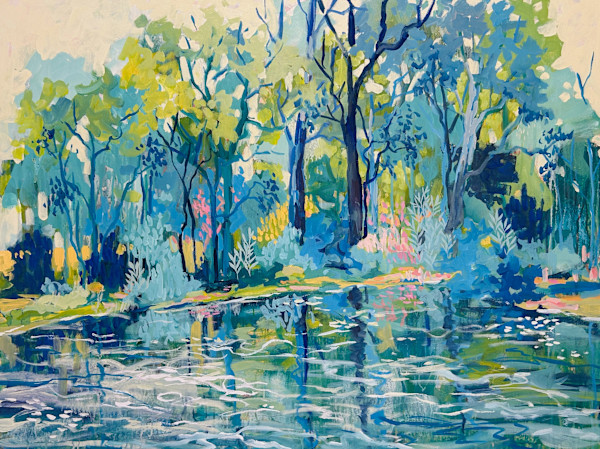 Serenity in Blue by Clair Bremner