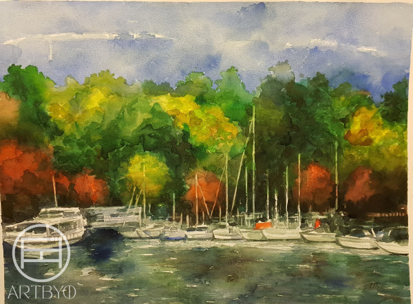 Lake Como Series I by ioni mendoza