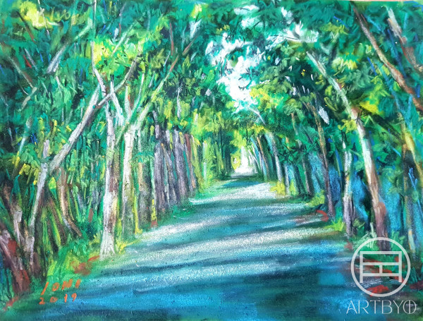 Road to Bantayan by ioni mendoza