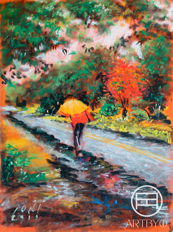 Yellow Umbrella by ioni mendoza