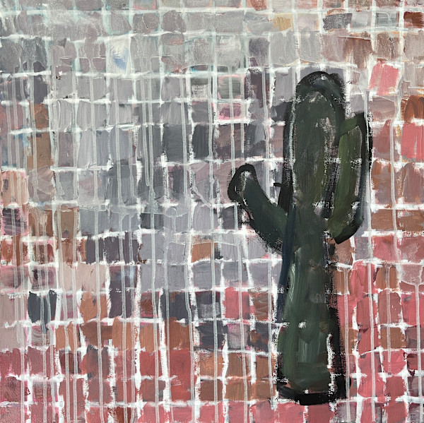 Sunset cactus matrix by Katie Willes