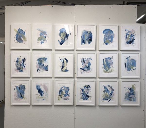 Monterosso Series, (18 pieces) by Margot Dermody
