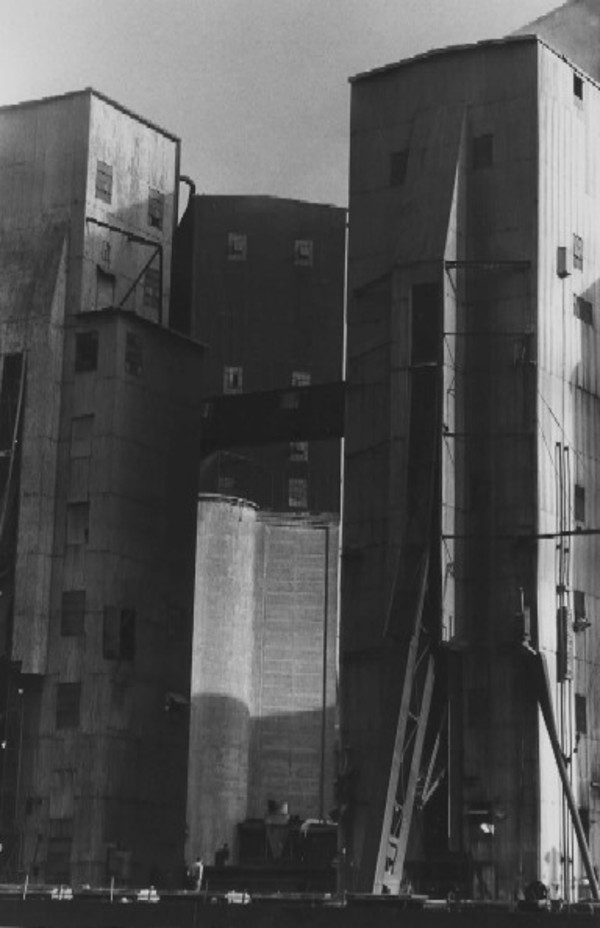 Peavey Elevator, Buffalo River by Patricia Layman Bazelon