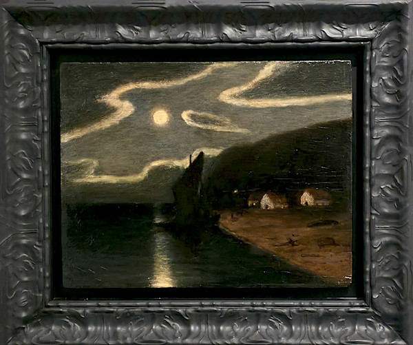 Moonlit Coastal Scene by Albert Pinkham Ryder, Image 2.
