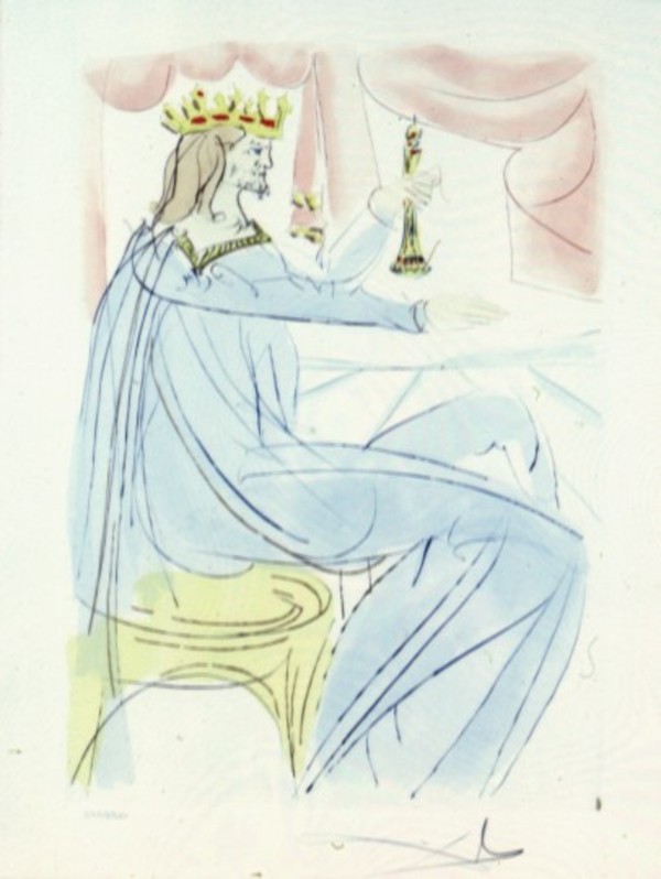 King Solomon by Salvador Dali