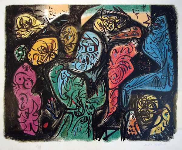 Stars and Faces by Andre Masson, Image 2.