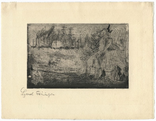Der Reeder (The Privateer) by Lyonel Feininger, Image 2.