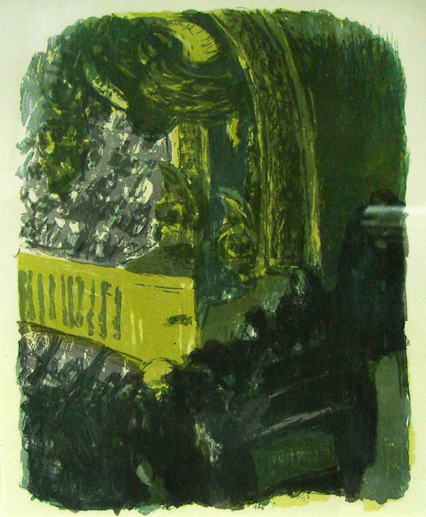 Une galerie au Gymnase (A Gallery in the Gymnasium) by Edouard Vuillard