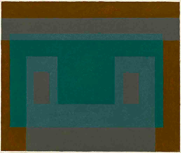 Dimly Lighted by Josef Albers