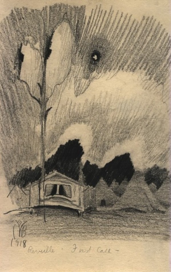 Reveille-First Call (Camp Jackson, SC) by Charles Ephraim Burchfield