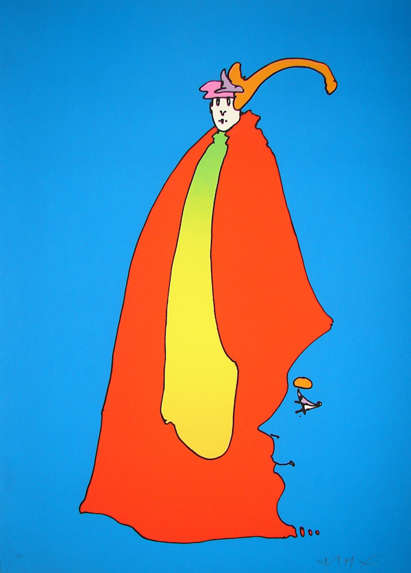 Prince of Blue by Peter Max, Image 1.