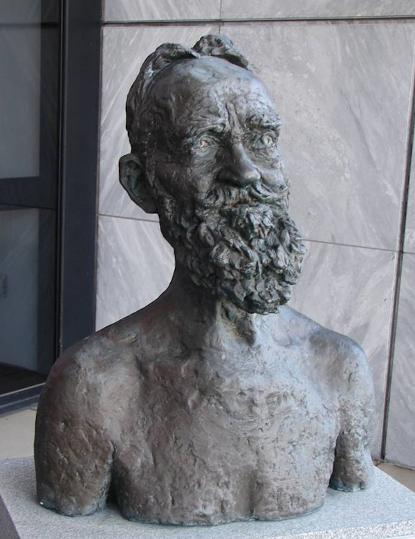 Portrait of George Bernard Shaw by Jacob Epstein, Image 1.