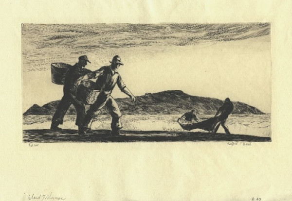 Island Fisherman by Jack Beal