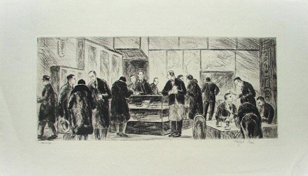 Chinese Restaurant by Jack Beal