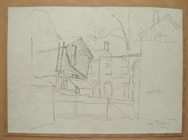 Houses by Charles Ephraim Burchfield