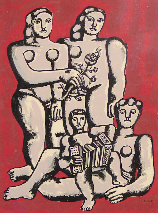 The Accordionist's Family by Fernand Leger, Image 2.