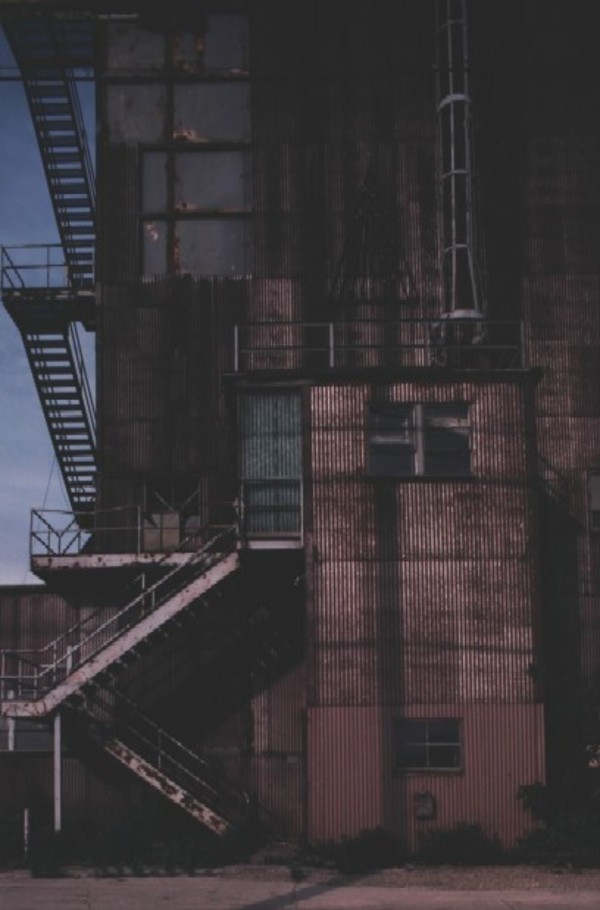 Ganson Street (demolished) by Patricia Layman Bazelon