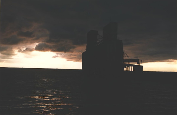 Cargill Elevator, Lake Erie by Patricia Layman Bazelon