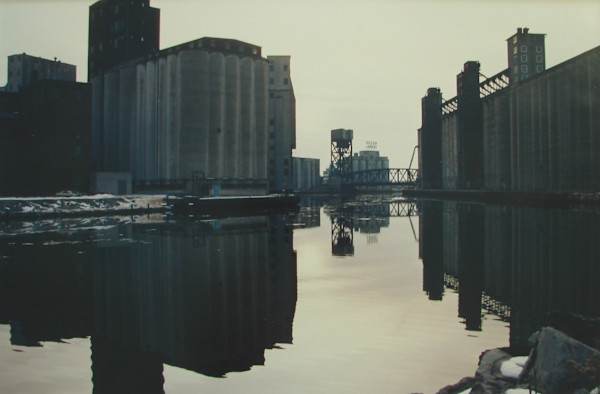 Buffalo River from South Street by Patricia Layman Bazelon