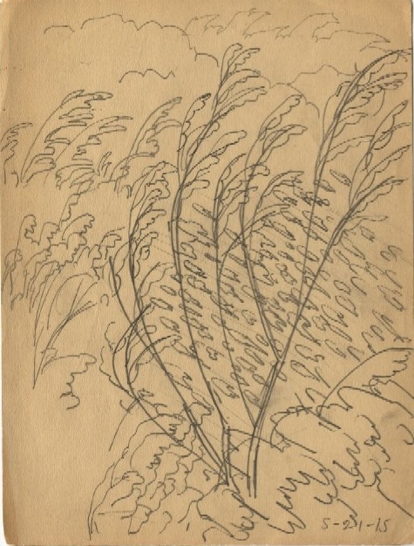 Wind Blown Branches by Charles Ephraim Burchfield