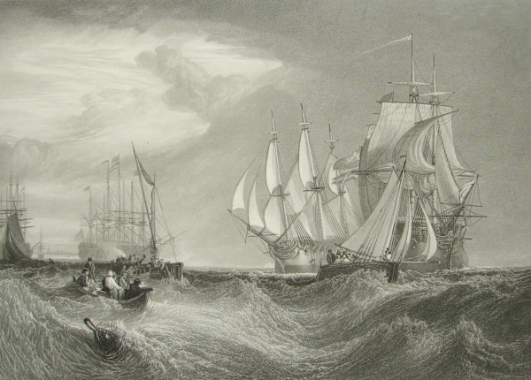 Spithead by after Joseph M. W. Turner