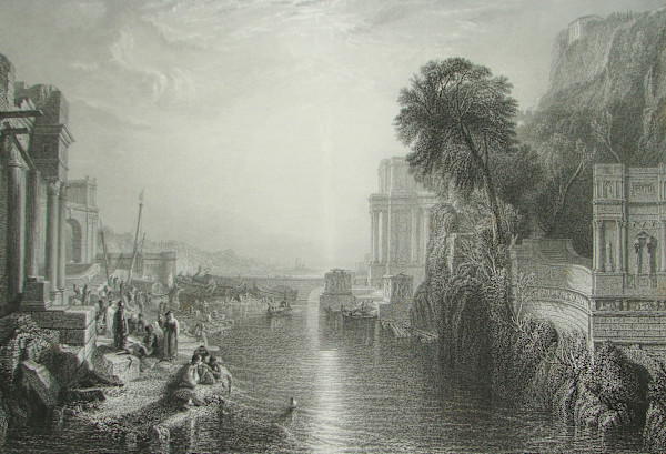 Dido Building Carthage by after Joseph M. W. Turner