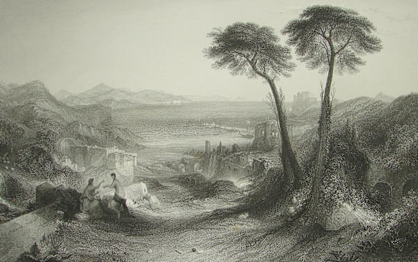 The Bay of Baiae  (Apollo and the Sibyl) by after Joseph M. W. Turner