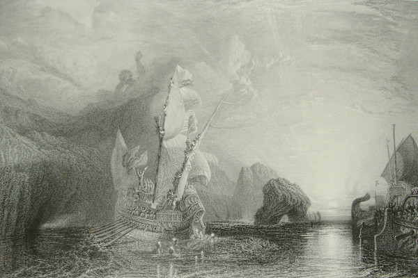 Ulysses Deriding Polyphemus by after Joseph M. W. Turner