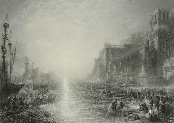 Regulus Leaving Carthage by after Joseph M. W. Turner