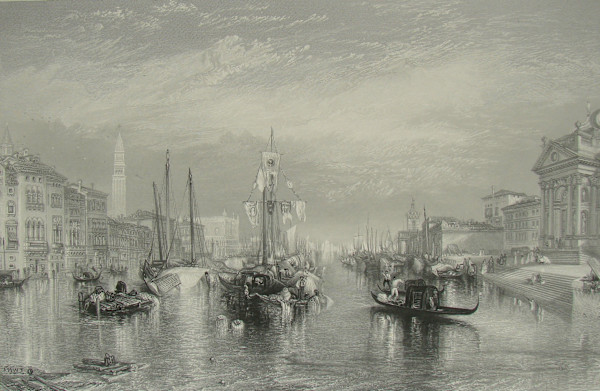 The Grand Canal, Venice by after Joseph M. W. Turner