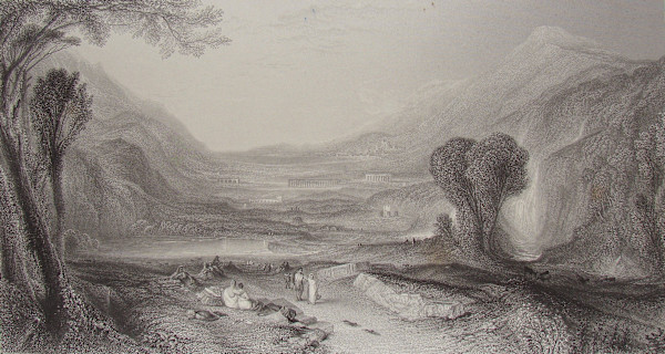 Apollo and Daphne in the Vale of Tempe by after Joseph M. W. Turner