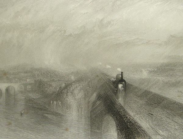 Rain, Steam, and Speed:  The Great Western Railway by after Joseph M. W. Turner