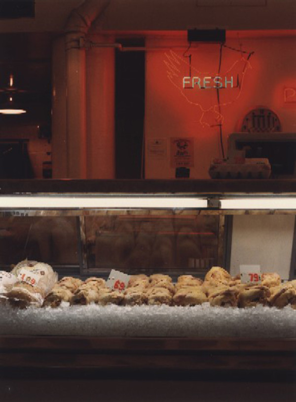 Broadway Market: chicken (Max Poultry) by Marion Faller