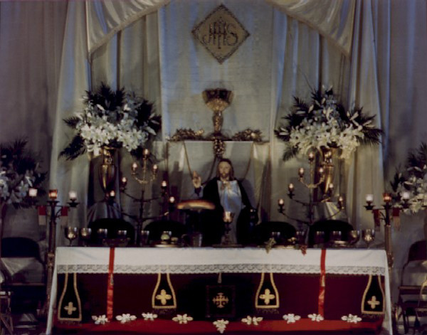 Last Supper Display, Transfiguration Parish, Buffalo, New York by Marion Faller