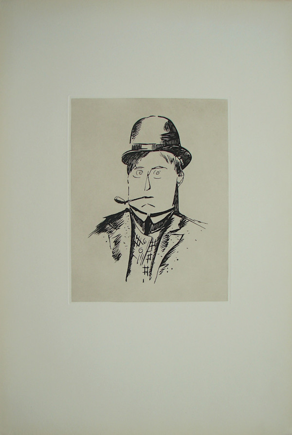 Auto-Portrait de Vlaminck by Maurice de Vlaminck