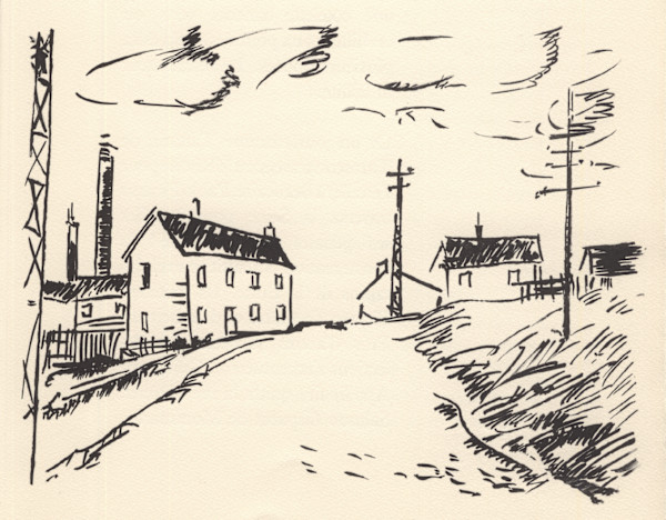 Beaumont-sur-oise by Maurice de Vlaminck