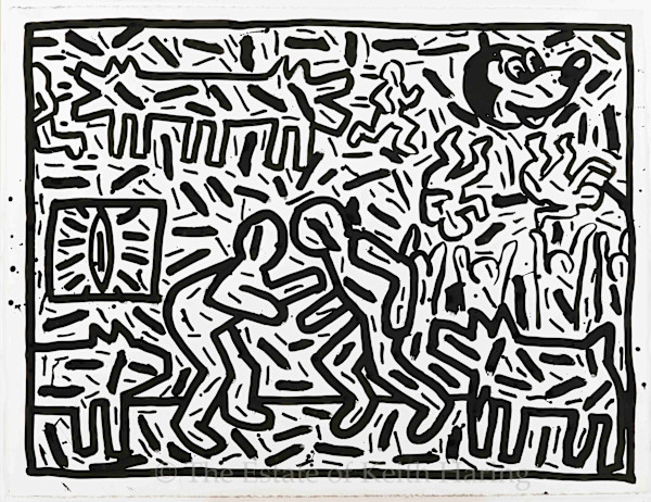 Untitled by Keith Haring, Image 1.