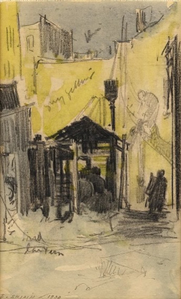 Shantytown by Everett Shinn, Image 1.