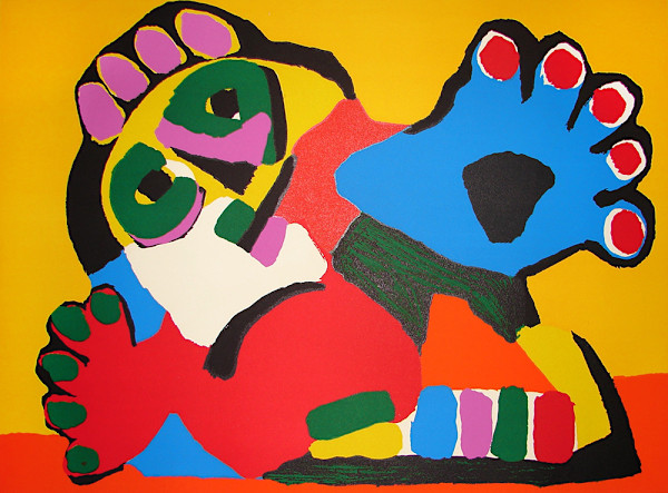 Le Grande Main by Karel Appel