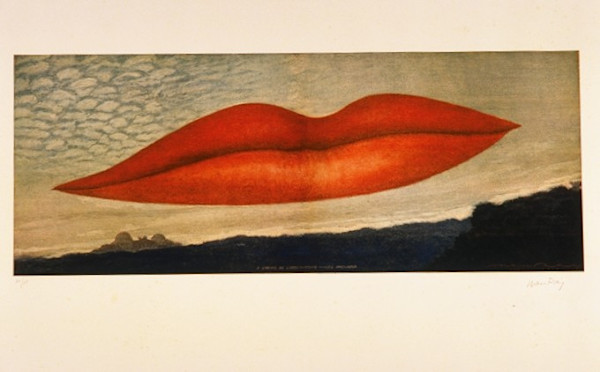 A l'heure de l'observatoire: les amoureux by Man Ray, Image 2.