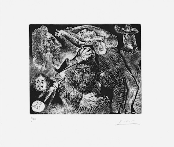 Minotaur by Pablo Picasso