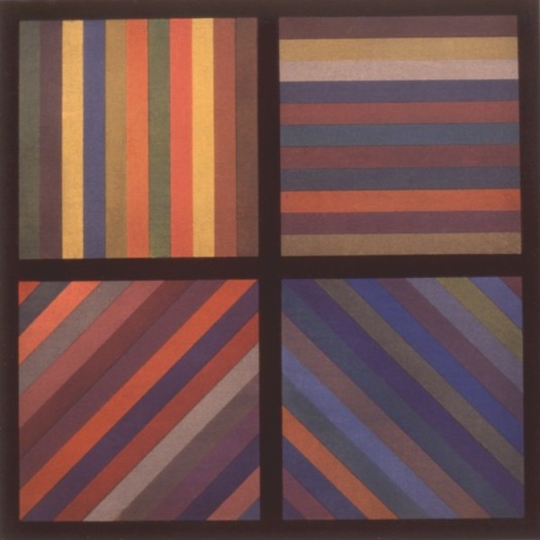Bands of Lines in Four directions by Sol LeWitt, Image 1.
