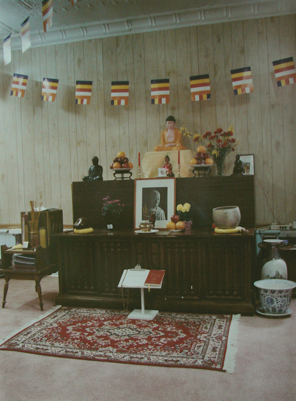 Vietnamese Temple Altar, Buffalo, New York by Marion Faller