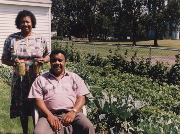 Garden: Mr and Mrs Eddie Adams by Marion Faller