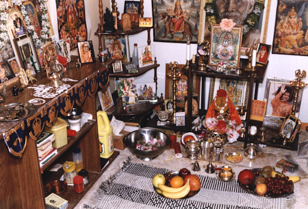 Pooja:detail,prayer service for goddess lakshmi by Marion Faller