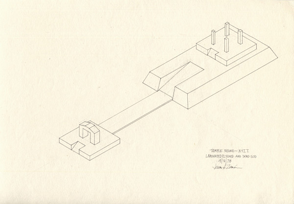 Temple mound NYIT by Jerome H. Zimmerman, Image 1.