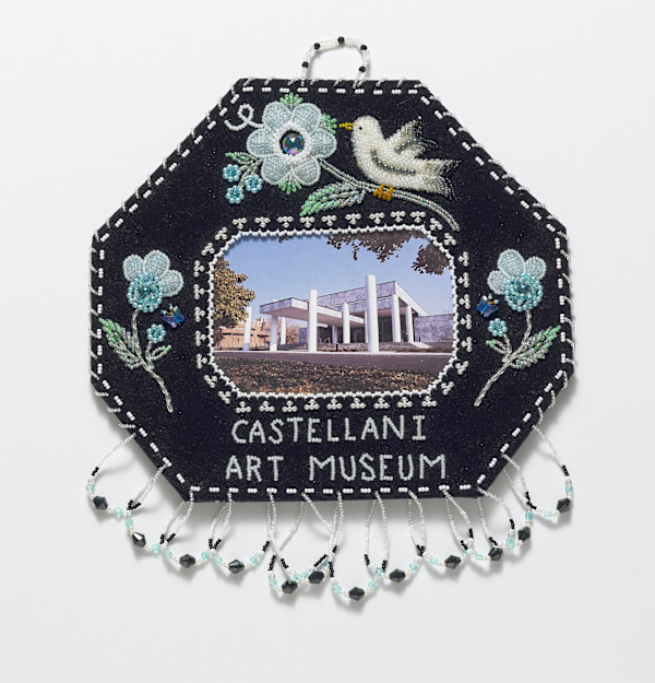 Beaded Frame by Penny Hudson