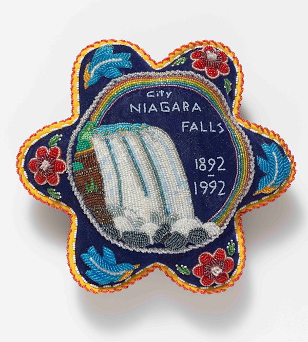 Niagara Falls Pin Cushion by Marlene Printup, Image 2.