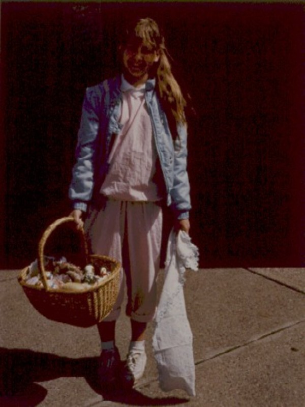 Swienconka Basket, St John Kanty Parish, Buffalo, New York by Marion Faller